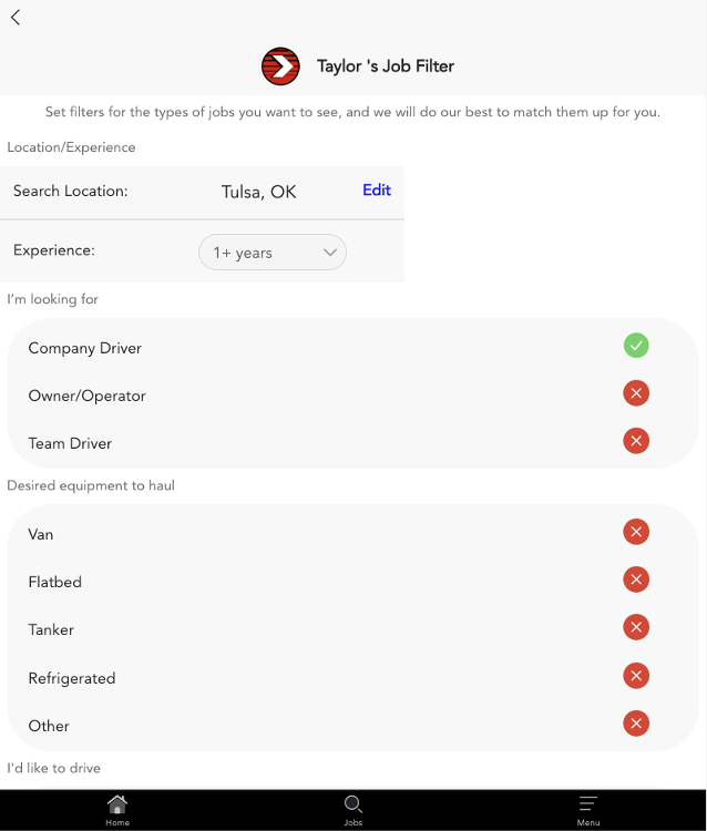 driver pulse status change meaning